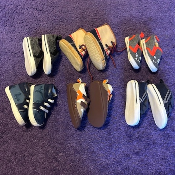 Lot of infant boy shoes (x6),   0-3months - Picture 4 of 4